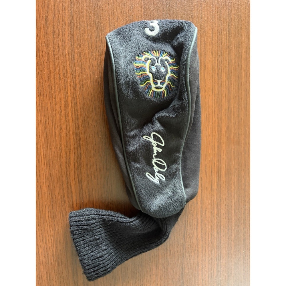 John Daily Lion Hybrid Golf Club Headcover Sock Cover 3 Wood